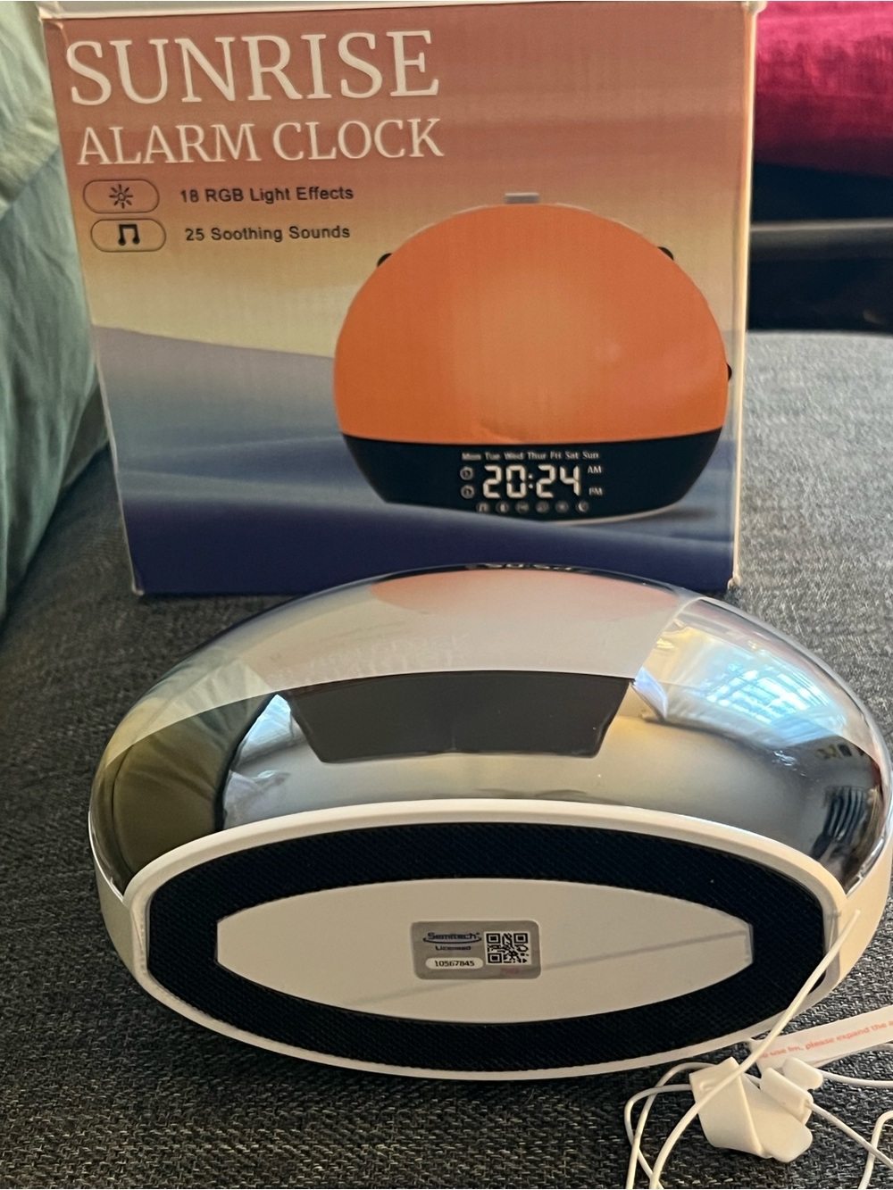 Sunrise Alarm Clock - sunrise, simulation, sunset, simulation, white noise